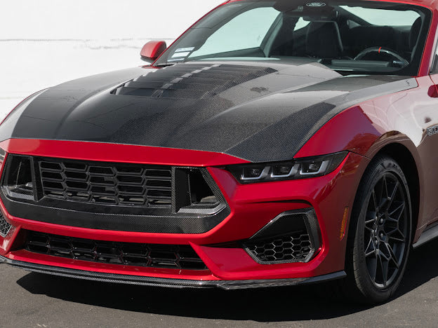 2024-UP MUSTANG S650 | GT500 PACKAGE FRONT VENTED HOOD